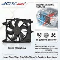Ventilateur de refroidissement du moteur ACTECmax AC.117.241 pour RENAULT Logan (04-) A/C OE 6001550769,8200702959,6001546844,6001549117,8200538452