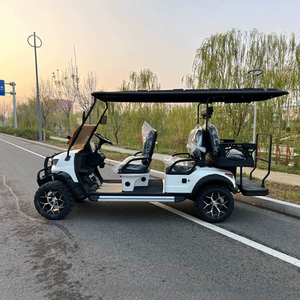 Carrito de Golf de 48V, 3 Filas y 6 Plazas, con Batería de Plomo-Ácido, Chasis de Acero, Velocidad de 30-50 km/h y Autonomía de 50-70 km - Product Image 3