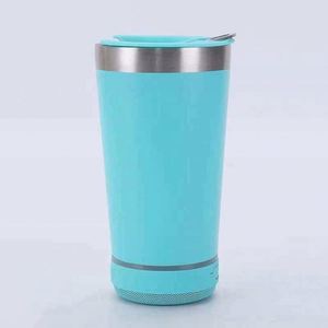 Double Wall Stainless Steel Thermos Cup Double Mouthed <b>Coffee</b> Mug Custom Color and Logo Gift Bottle With Blue Tooth - Product Image 3