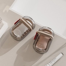 Estuche <span class=keywords><strong>de</strong></span> Jabón Transparente Portátil a Prueba <span class=keywords><strong>de</strong></span> Fugas, Contenedor <span class=keywords><strong>de</strong></span> Jabón <span class=keywords><strong>de</strong></span> Viaje <span class=keywords><strong>con</strong></span> Tapa para <span class=keywords><strong>Ducha</strong></span> y Baño - Product Image 3