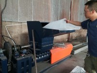Machine de recyclage de mousse EPE // Machine de granulation de mousse EPE pour la fabrication de granulés plastiques