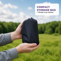 Bâche de camping en diamant verte pliable pour l'extérieur, abri solaire, auvent pour hamac, randonnée et trekking – Vente en gros