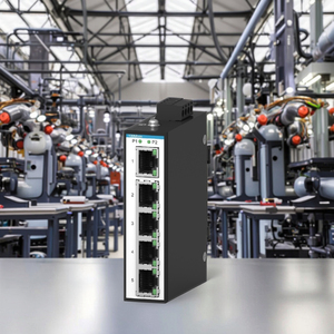 औद्योगिक ग्रेड 5-पोर्ट 10/100 मीटर ईथरनेट स्विच vlan ip40 दीन रेल उच्च स्थिरता प्लग-एंड-प्ले मीडिया कनवर्टर अप्रबंधित धातु - Product Image 1