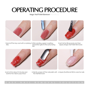 CHAORY - Removedor de Esmalte de Uñas en <span class=keywords><strong>Gel</strong></span> UV de 15 ml, Eliminación Rápida, Sin Daños, Removedor de <span class=keywords><strong>Gel</strong></span> Mágico de Acción Rápida para Uñas - Product Image 5