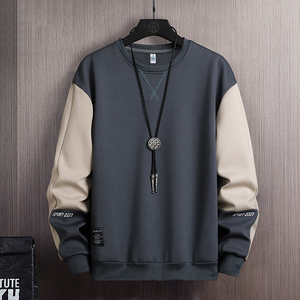 New Brand <b>Men's</b> Solid <b>Velvet</b> Regular Fit Round Neck Autumn Korean Version Casual Joker Personality ODM <b>Jacket</b> - Product Image 4