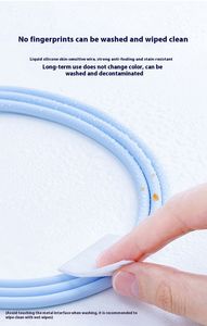 True Liquid Silicone PD Fast Charging Data Charging Line Fully Compatible Phone16 15 Pro Max 5V 5A for Earphone 12V for Phone - Product Image 4