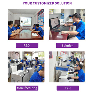 Tùy chỉnh tự động hóa máy tính để bàn Dot peen Máy đánh dấu với máy in nhãn 140x80 mét cho connectable Mes PLC - Product Image 5