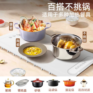 Planche à découper chauffante en silicone, chauffage électrique, pliable, outil de cuisine multifonctionnel, 220V, réutilisable, lavage à la main uniquement - Product Image 4
