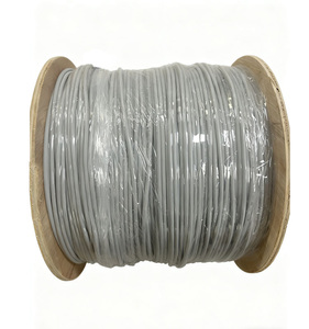 Cable de Fibra Óptica para Interiores/Exteriores FTTH de Italia, 1 Núcleo, Color Gris, 500m 5.0mm, Doble Cubierta G657A2, 1km 4.6mm, Cable de Fibra Óptica - Product Image 1