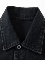Veste en jean slim brodée sur mesure pour homme, coupe-vent, patchwork, décontractée, en coton/polyester, vente en gros, OEM, haute qualité