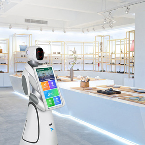 Robot Humanoid <span class=keywords><strong>femme</strong></span> enseignant pharmacie distribution compagnon Robot domestique Montable Para Centro commercial - Product Image 3