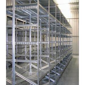 Scaffalatura Industriale Lunga 9 Metri con Profondità di 50 cm e Altezza di 2,50 Metri con 5 Ripiani - Product Image 1