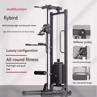 Machine à câbles multifonctionnelle pour la maison, machine à tractions verticales avec pile de poids, équipement d'entraînement complet pour le corps