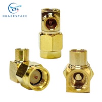 Precio de Fábrica Conector Coaxial RF SMA-50-3-3/111NE de 50 ohmios, Conector SMA-50JWB3-HD de Crimpado para Cable RG402 141 CZL Huadespace