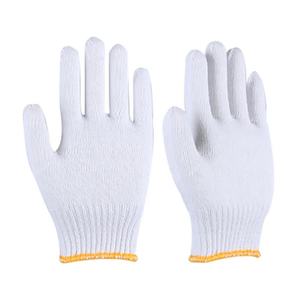 ถุงมือถักนิรภัยสีขาวสำหรับงานอุตสาหกรรม  ขายส่งจากโรงงานโดยตรง ปรับแต่งได้ตามต้องการ - Product Image 3
