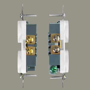 MVAVA Schnellanschluss Schraubenlose Kunststoff-Steckdose US-Standard 20A 102-132V AC TR GW Wandsteckdose /CUL für - Product Image 6