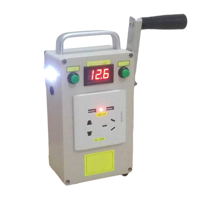 Industrial & DIY Multifunctional Hand Crank Electric Generator-Emergency Equipment 3-Year Warranty OEM Customization (wei G30)