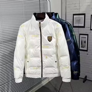 Giacca Invernale Impermeabile da Uomo con Chiusura a Cerniera e Cappuccio, Cappotto Caldo - Product Image 1