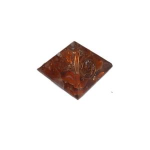 Prix abordable méditation et guérison pierre Iolite cuivre cornaline Orgone pyramides pour EMF Protection fengshui agate artisanat - Product Image 1