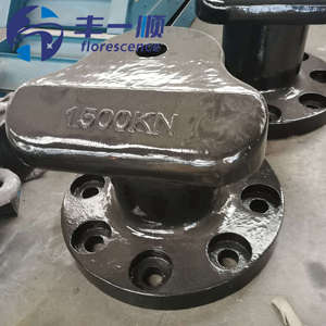 Borne d'amarrage marine de type T 200T en acier moulé/fer moulé avec surface peinte à l'époxy, garantie <span class=keywords><strong>24</strong></span> mois, norme ISO - Product Image 6