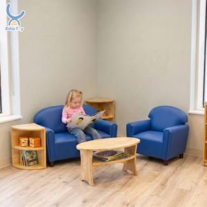 Sofá Infantil con Espacio de Almacenamiento, Silla de Salón para Niños, Muebles para Preescolar, Jardín de Infancia, Guardería, Área de Lectura - Product Image 1