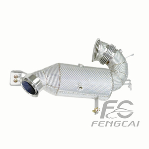 Collecteur d'échappement Downpipe pour Mercedes-Benz E53/GLE53/CLE53 3.0T avec OPF <span class=keywords><strong>2020</strong></span>+ Isolé, Amélioration de la puissance de la voiture sans défaillance du moteur - Product Image 6