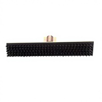 Brosse de nettoyage industrielle robuste pour sols en bois avec poils en nylon rigides pour le nettoyage de terrasses, patios et surfaces en béton en extérieur (DIY)