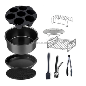Chengkehome adecuado <span class=keywords><strong>para</strong></span> <span class=keywords><strong>cosori</strong></span> ninja instantpotsa Juego de <span class=keywords><strong>accesorios</strong></span> <span class=keywords><strong>para</strong></span> <span class=keywords><strong>freidora</strong></span> de aire de 8 pulgadas Compatible con freidoras de aire 5.8QT - 6.8QT - Product Image 3