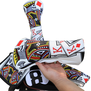 Custom PU Leather <b>Golf</b> Driver Head Cover OEM ODM <b>Golf</b> Club Headcover Manufacturer Personalized Embroidered Driver Cover - Product Image 1