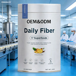 ผงใยอาหารแบบแคปซูลและเม็ดแบบ OEM ODM พร้อมพรีไบโอติกส์ ช่วยเสริมสร้างระบบย่อยอาหาร ภูมิคุ้มกัน และควบคุมระดับน้ำตาลในร่างกาย - Product Image 1