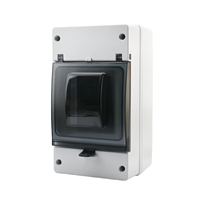 Boîtier de distribution étanche FALIANG pour disjoncteur moulé en surface, IP66, en plastique, pour MCB/MCCB, 1A 1000V