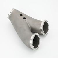 Système d'échappement automobile en acier inoxydable 304 316 fabriqué en Chine avec service de fonderie à cire perdue