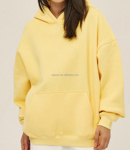 Sweat à capuche en polaire épaisse de marque Tissu anti-boulochage d'hiver Sweat-shirt à capuche avec logo personnalisé Vente en gros Sweats à capuche vierges à prix d'usine - Product Image 3