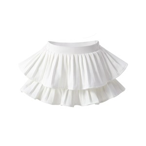 Set Gonna <span class=keywords><strong>Tutu</strong></span> all'Uncinetto per Bambine B22 con Design a Torta Plissettata in <span class=keywords><strong>Bianco</strong></span> e Rosa - Product Image 6