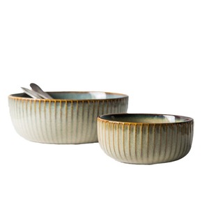 Assiettes Modernes en Céramique | Ensemble de <span class=keywords><strong>Vaisselle</strong></span> de Maison | Service de Table Créatif en Porcelaine Minimaliste Émaillée - Product Image 5
