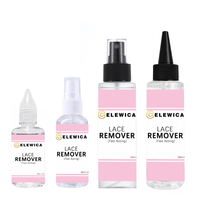 Entretien de la perruque de cheveux en dentelle de marque privée installation de colle emballage kit de produits coiffants avec logo personnalisé
