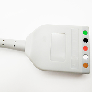 سعر المصنع T5/t6/t8 5 الرصاص Ecg كبل متعدد الثقوب مع 12 دبوس موصل T نوع - Product Image 6