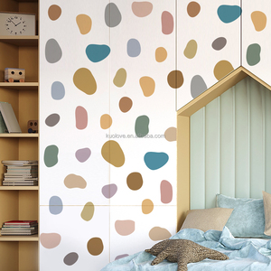 Adesivo da parete amore in Boemia Bobo vento a <span class=keywords><strong>pois</strong></span> ciottoli decalcomanie soggiorno carta da parati decorativa adesivi - Product Image 6