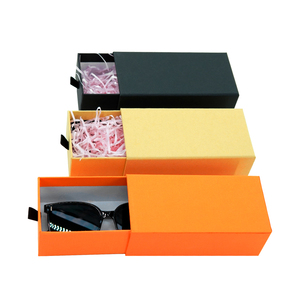 Hard Paper Drawer Sunglass Package Cases Custom Logo Luxury Eyewear Sun Glasses Sunglasses Packaging Box - Product Image 6
