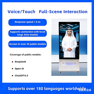 Kiosque interactif numérique IA à écran tactile avec SDK, reconnaissance faciale et écran LCD - Product Image 3