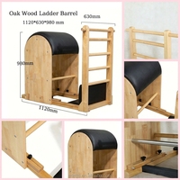 Baril d'escalade en bois MJD pour Pilates – Équipement durable, portable et réglable pour studio de Pilates et fitness à domicile
