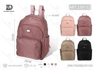 Zaino Impermeabile da Donna in Tessuto Composito, Medio 10-25L, per Uso Quotidiano, con Tracolla e Chiusura a Cerniera Quadrata - Product Image 1