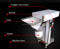 Machine industrielle de haute qualité pour la fabrication de purée de fruits et légumes, de pommes de terre et de concentré de tomates, en acier inoxydable SUS 304.