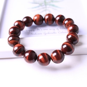 Bracciale Elastico con Perle Rotonde in Occhio di <span class=keywords><strong>Tigre</strong></span> Blu Naturale, Pietre Curative, Bracciali in Occhio di <span class=keywords><strong>Tigre</strong></span> Giallo per Regali - Product Image 4