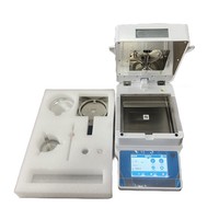 Testeur d'humidité Veidt DHS16A-120 120g 0.001g pour céréales, aliments, sols, tabac, bois, thé – Analyseur halogène de laboratoire