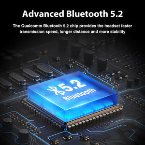 Écouteur sans fil QCC5.<span class=keywords><strong>2</strong></span> mains libres pour entreprise avec étui de charge 500 mAh – Vente en gros - Product Image 2