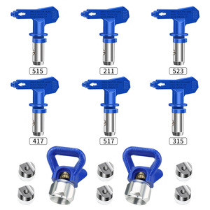 Xuyên biên giới không có không khí sơn phun vòi phun áp lực thức ăn phun súng Mẹo vòi lọc mở rộng thanh phun phụ kiện máy - Product Image 1