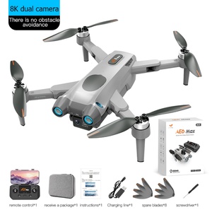 Nuevo Dron RC AE6 Max con GPS, Motor sin Escobillas, Cámara de Fotografía Aérea Plegable, Posicionamiento de Flujo Óptico - Product Image 2