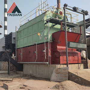 Suhu pasokan minyak yang dinilai antara 270-450 derajat Celcius 1-24MW Boiler minyak panas Batu Bara