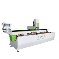 Machine de perçage et de fraisage verticale CNC 2000 Shandong Chenmai avec fonction de traitement sur trois côtés pour le travail des profilés en aluminium